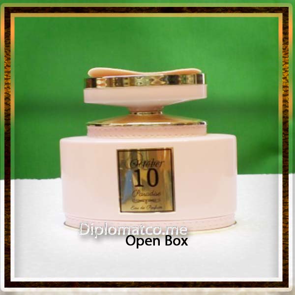 ادکلن اکتبر ۱۰ پارادایس زنانه ( سرخالی بدون جعبه)