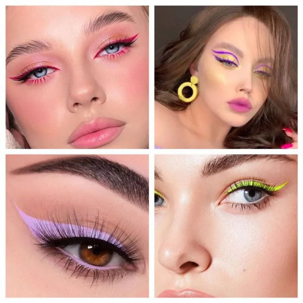 خط چشم رنگی ضدآب پاستیلی فلورمار | Flormar Colored Eyeliner — تصویر ۵