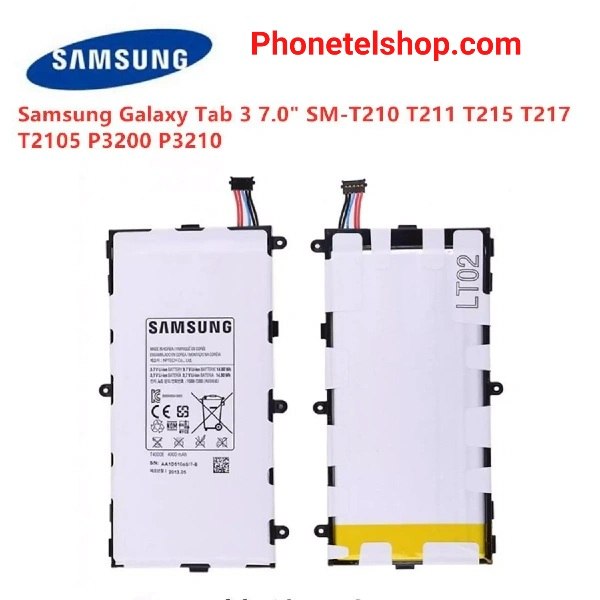 باتری تبلت سامسونگ تی۲۱۱ battery tablet Samsung T211 T4000E