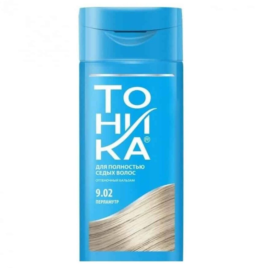 شامپو رنگ تونیکا Tohnika شماره 9.02 نقره‌ای حجم 150 میل — تصویر ۲