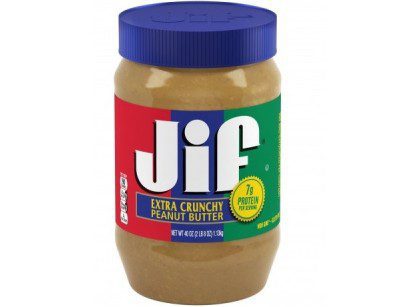 کره بادام زمینی جیف مدل کرانچی 454 گرم JIF