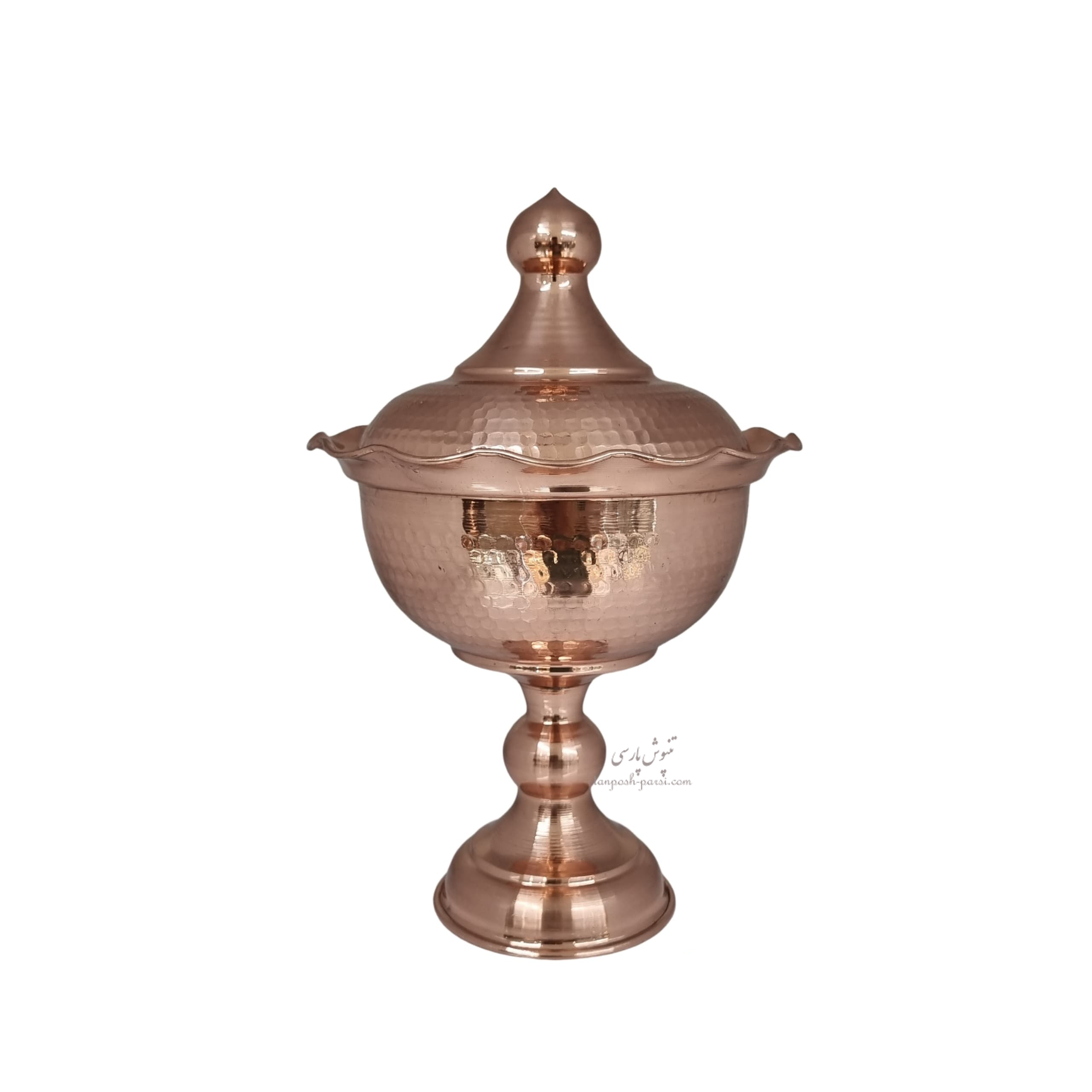شکلات خوری پایه دار چکشی نانو پارسی سایز 3