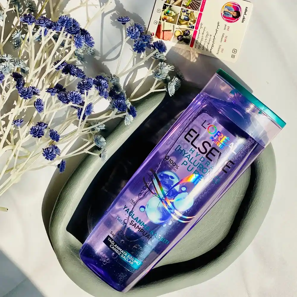 شامپو لورال Loreal موهای چرب مدل Hydra Hyaluronic (300میل)