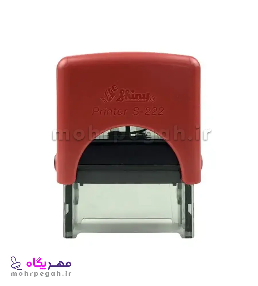 مهر ژلاتینی مستطیل Shiny S-222 — تصویر ۲