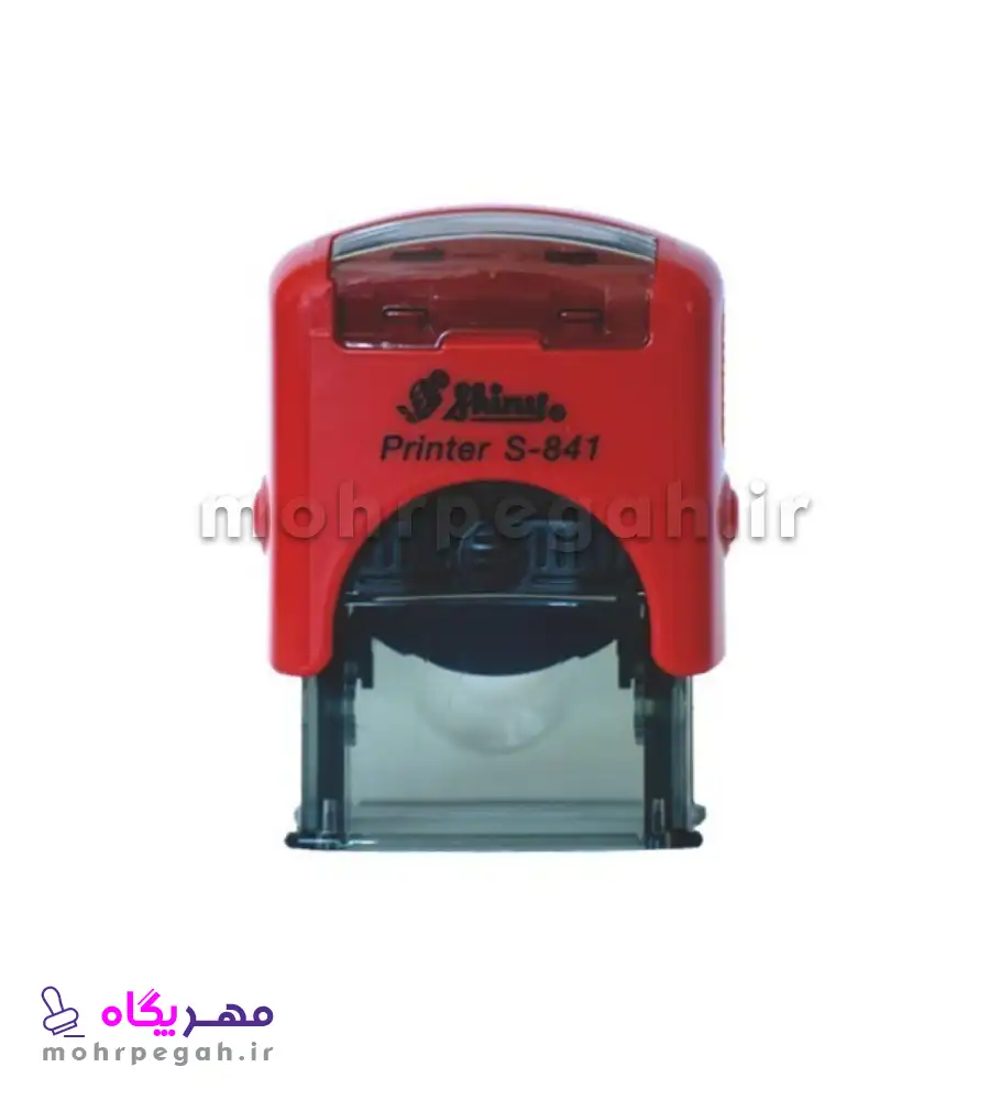 مهر ژلاتینی مستطیل Shiny S-841 — تصویر ۳