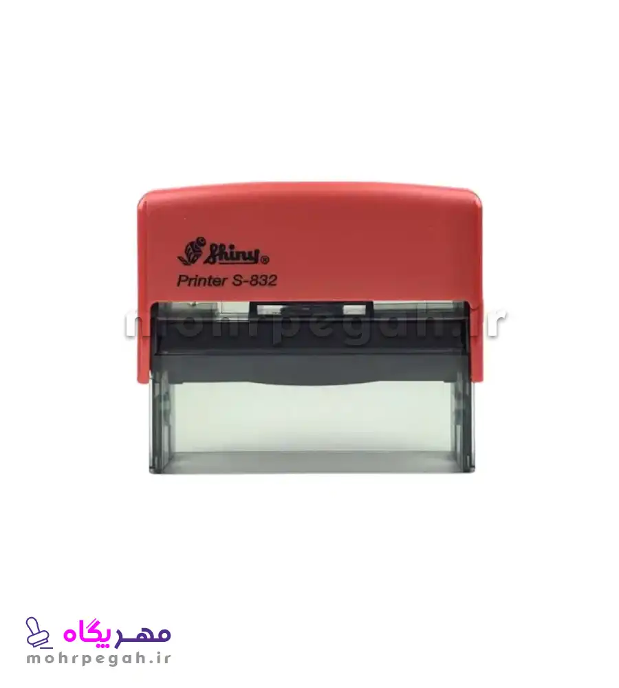 مهر ژلاتینی مستطیل Shiny S-832 — تصویر ۴