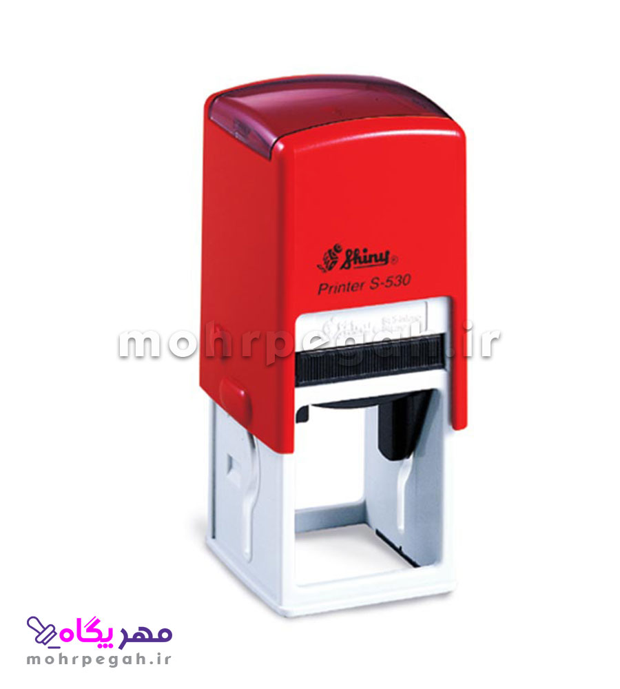 مهر ژلاتینی مربع Shiny S-530 — تصویر ۲