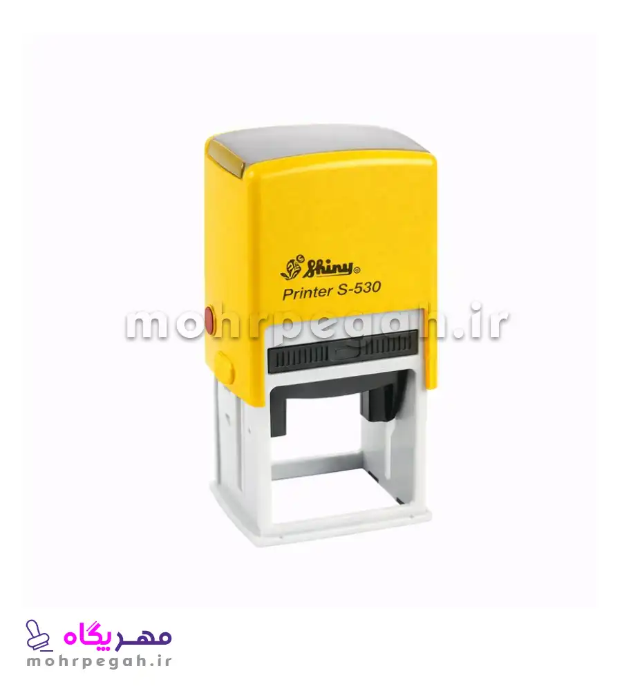 مهر ژلاتینی مربع Shiny S-530 — تصویر ۳