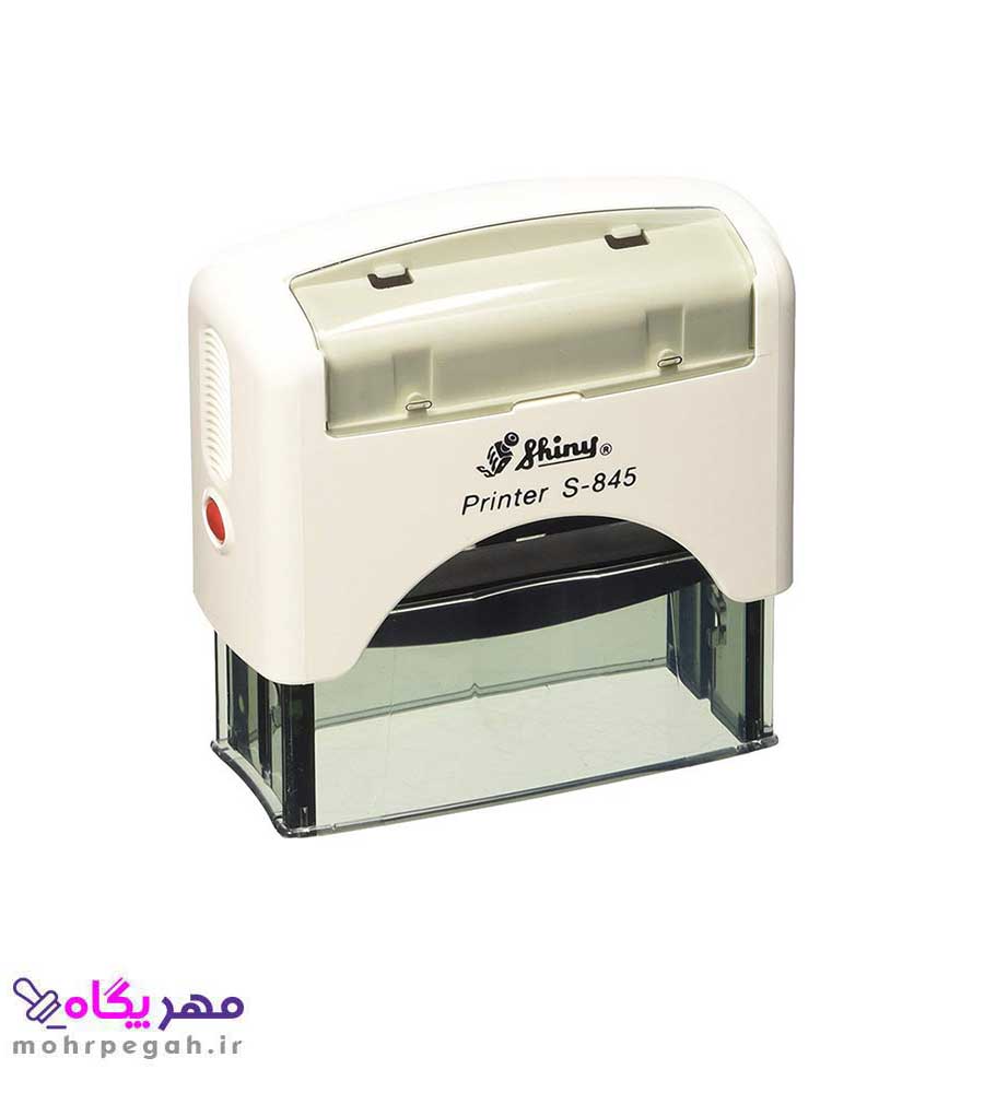 مهر ژلاتینی مستطیل Shiny S-845 — تصویر ۲