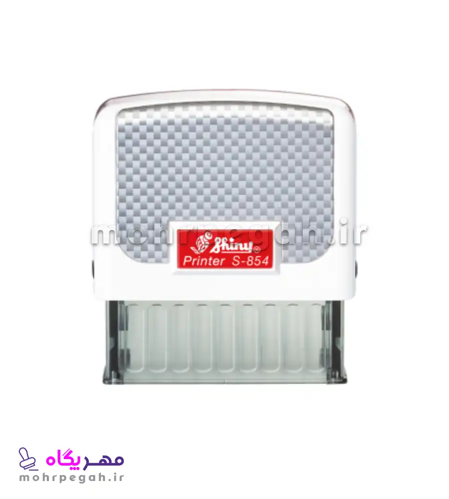 مهر ژلاتینی مستطیل Shiny S-854 — تصویر ۶