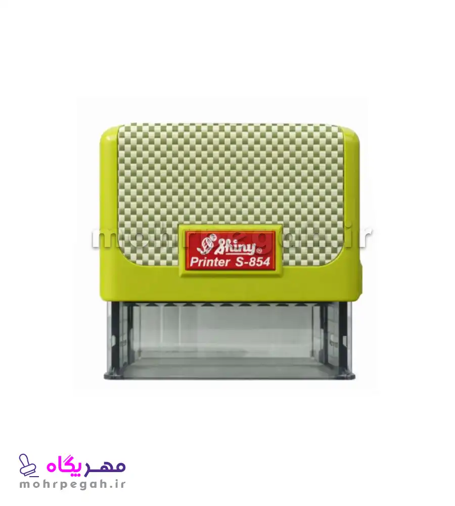 مهر ژلاتینی مستطیل Shiny S-854 — تصویر ۵