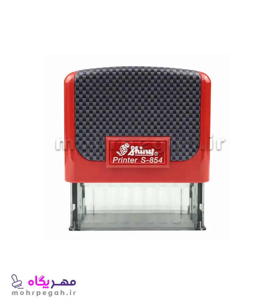 مهر ژلاتینی مستطیل Shiny S-854 — تصویر ۴