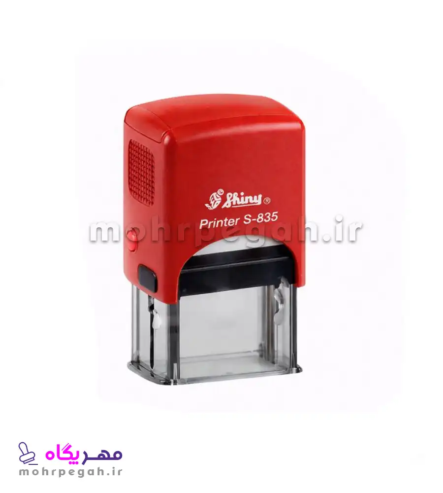 مهر ژلاتینی مستطیل Shiny S-835 — تصویر ۳