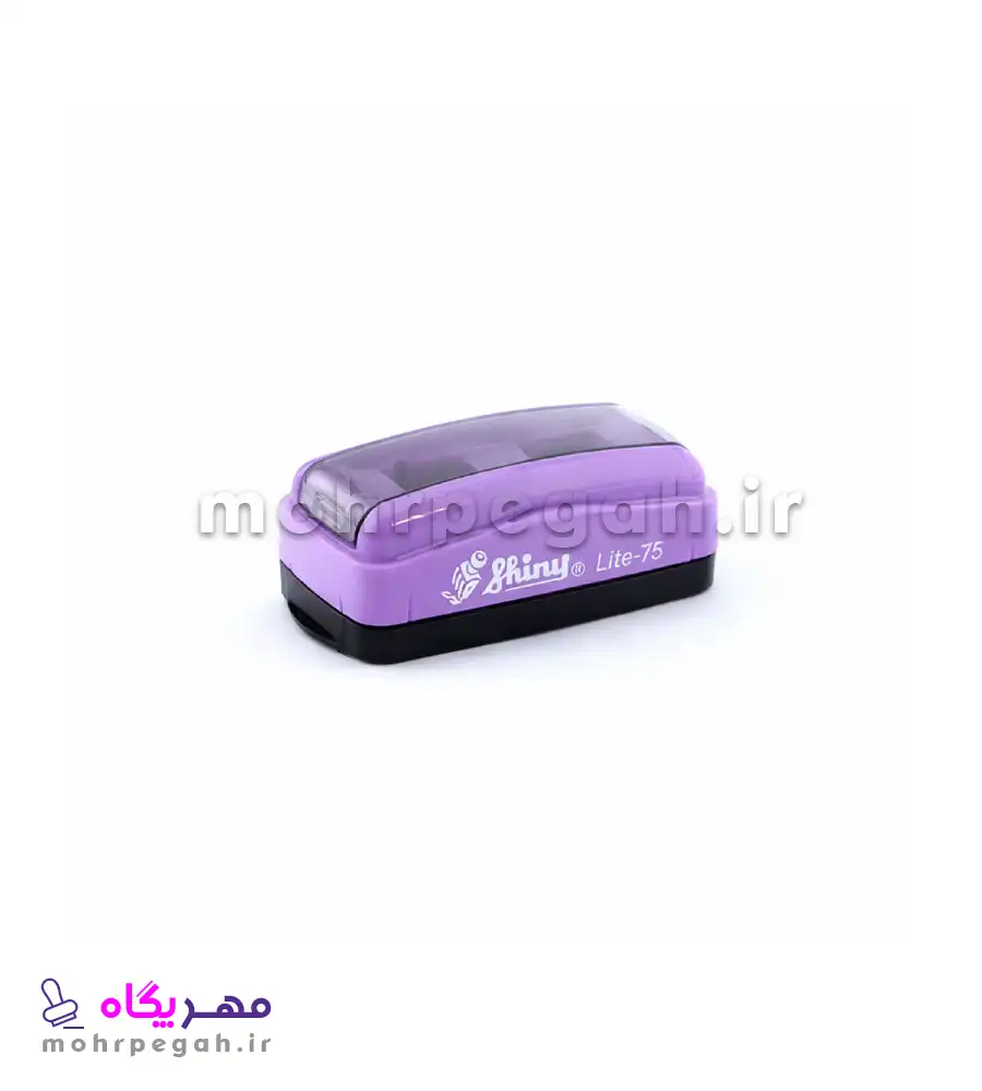 مهر جیبی لیزری مستطیل Shiny LI-75 — تصویر ۵