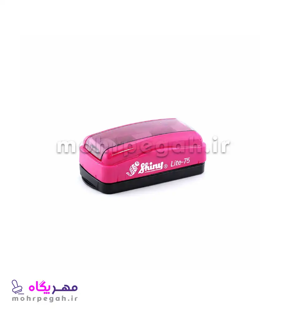 مهر جیبی لیزری مستطیل Shiny LI-75 — تصویر ۲