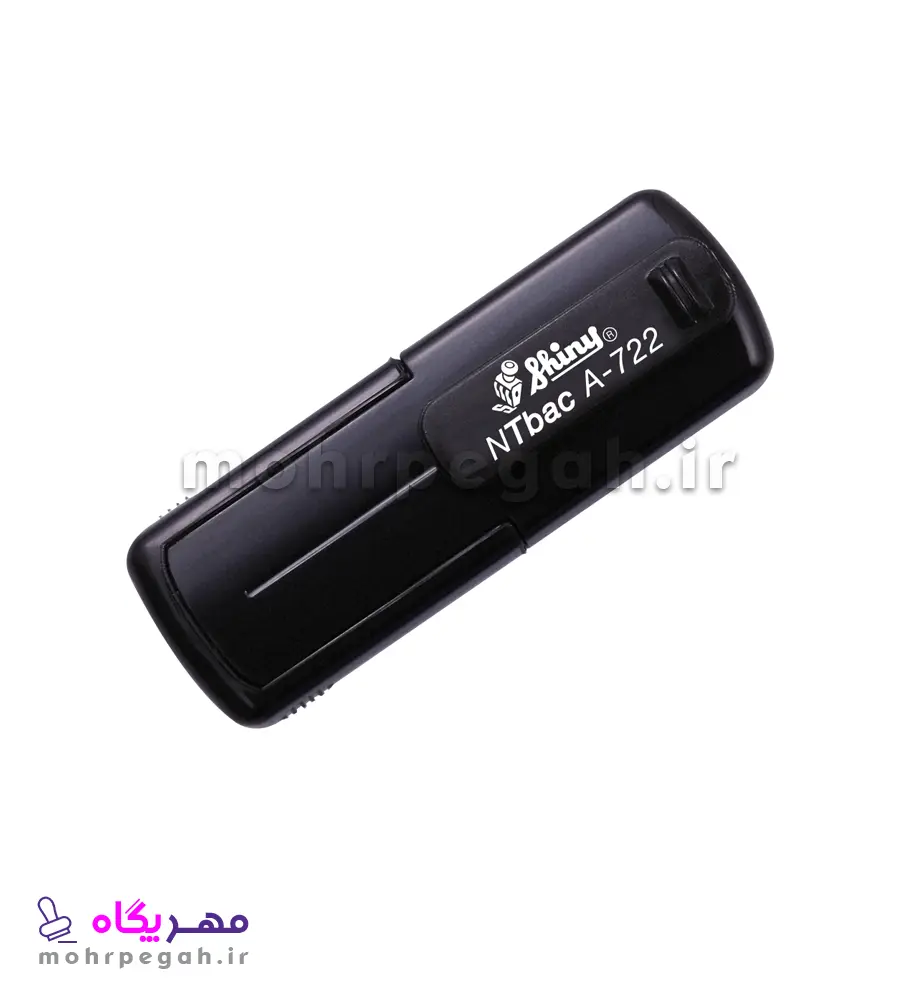 مهر جیبی ژلاتینی مستطیل شاینی Shiny A-722 — تصویر ۲