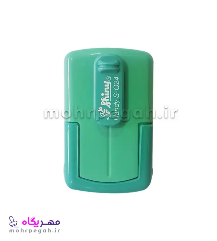 مهر جیبی ژلاتینی مربع Shiny S-Q24 — تصویر ۴