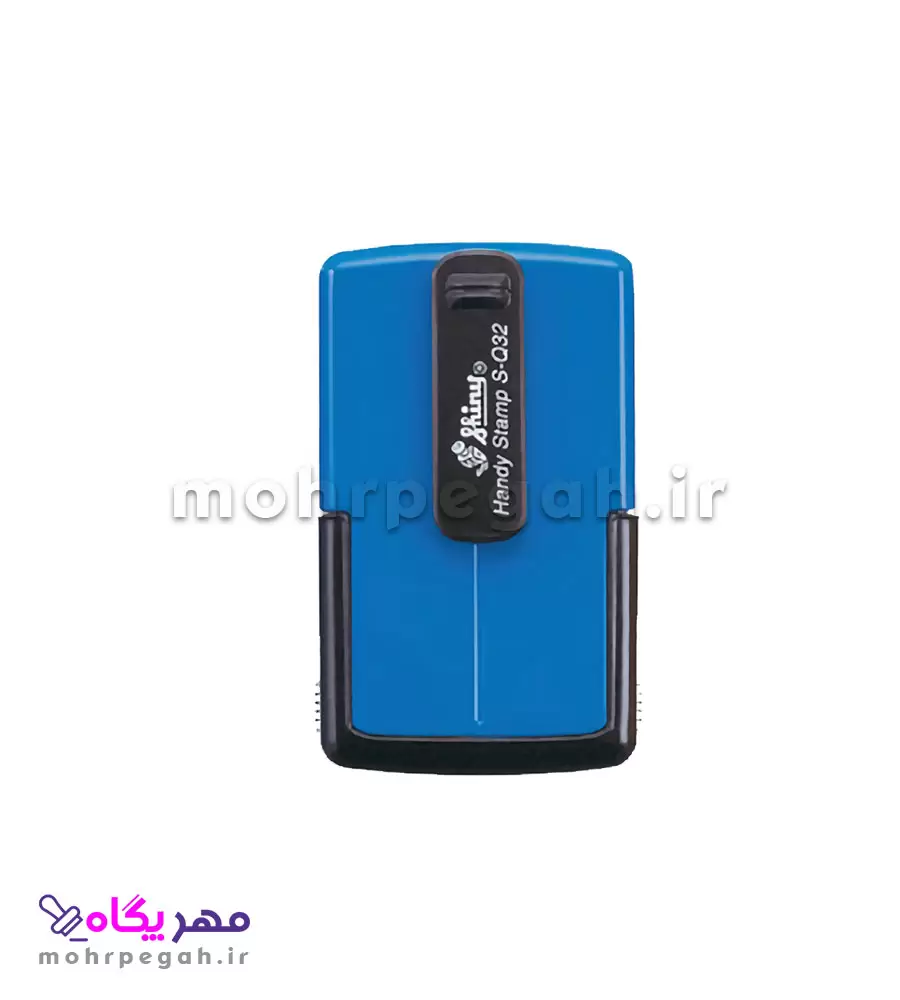 مهر جیبی ژلاتینی مربع Shiny S-Q32 — تصویر ۲
