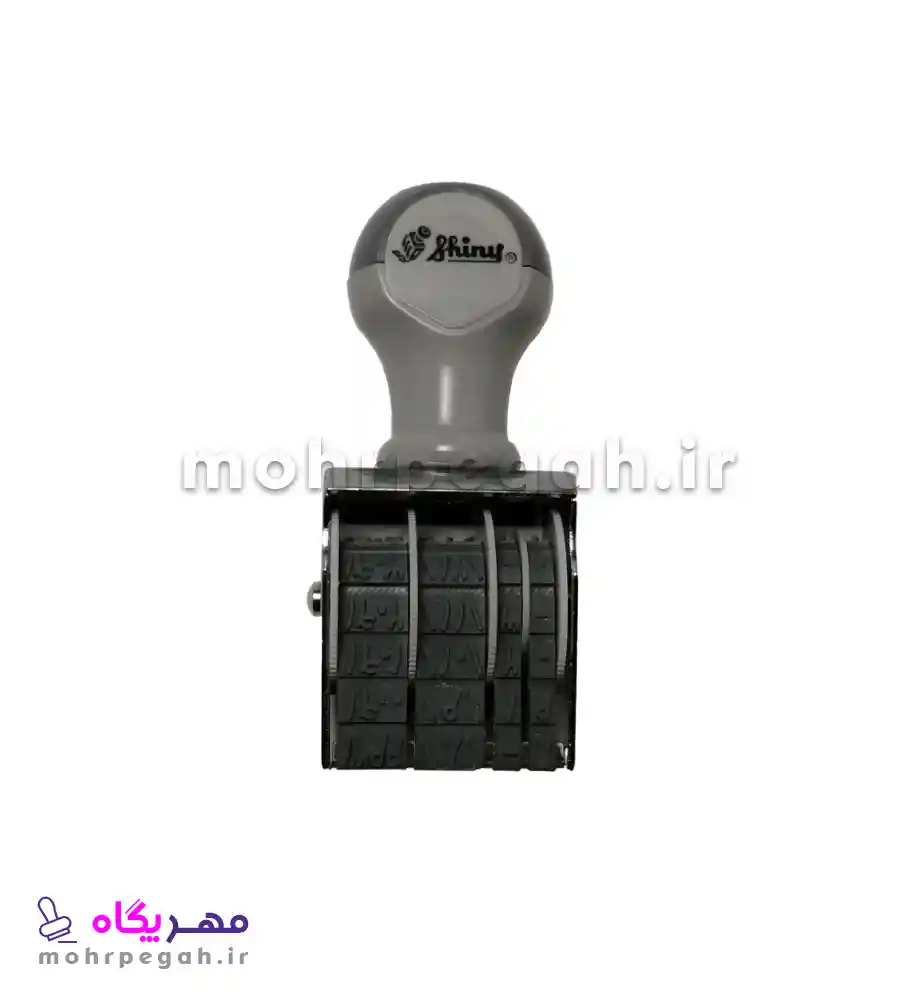 مهر تاریخ زن 5 میلی متر عددی Shiny D-3 A IR — تصویر ۲
