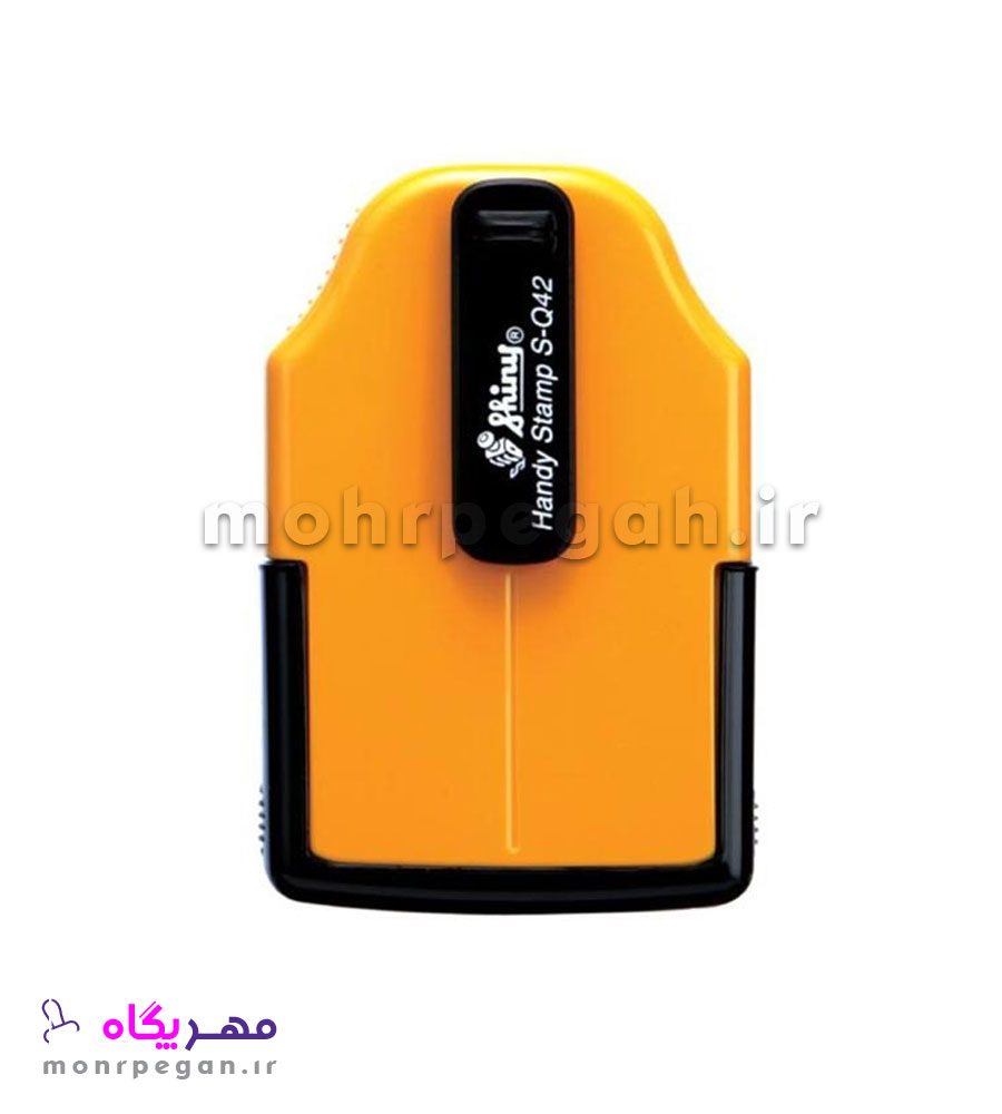 مهر جیبی لیزری مربع Shiny SP-Q42 — تصویر ۴