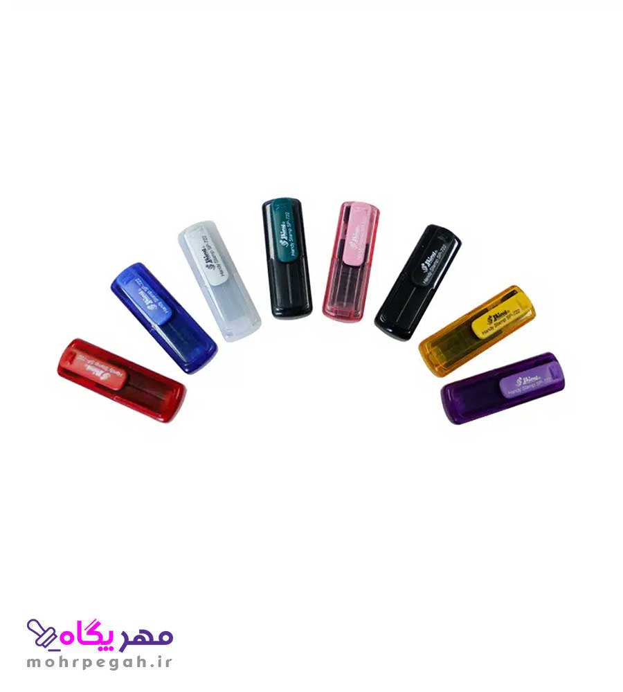 مهر جیبی لیزری مستطیل Shiny SP-722 — تصویر ۲