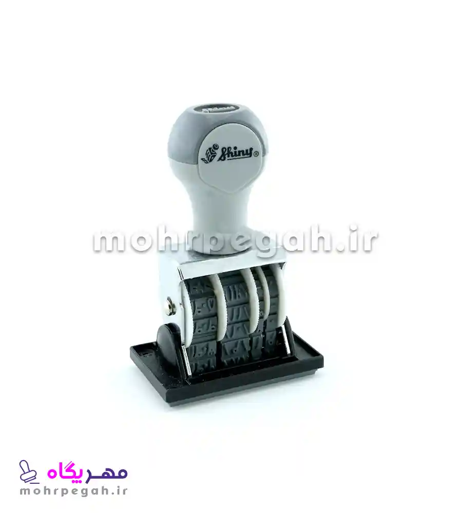 مهر ژلاتینی تاریخ دار دستی Shiny S-67 — تصویر ۲
