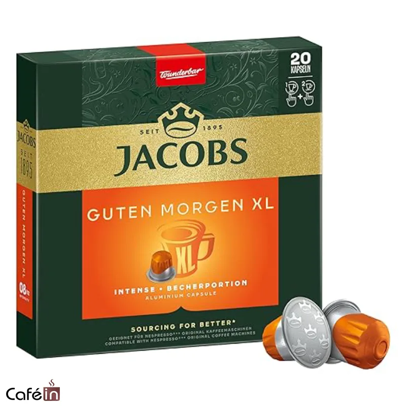کپسول قهوه جاکوبز مدل Good Morning XL Intense