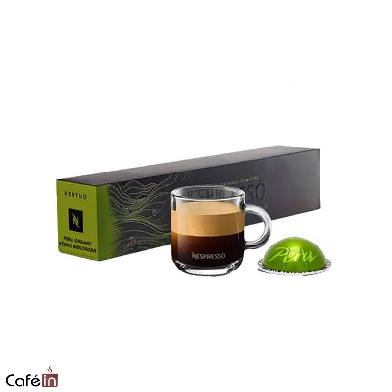 کپسول قهوه نسپرسو ورتو Peru Organic