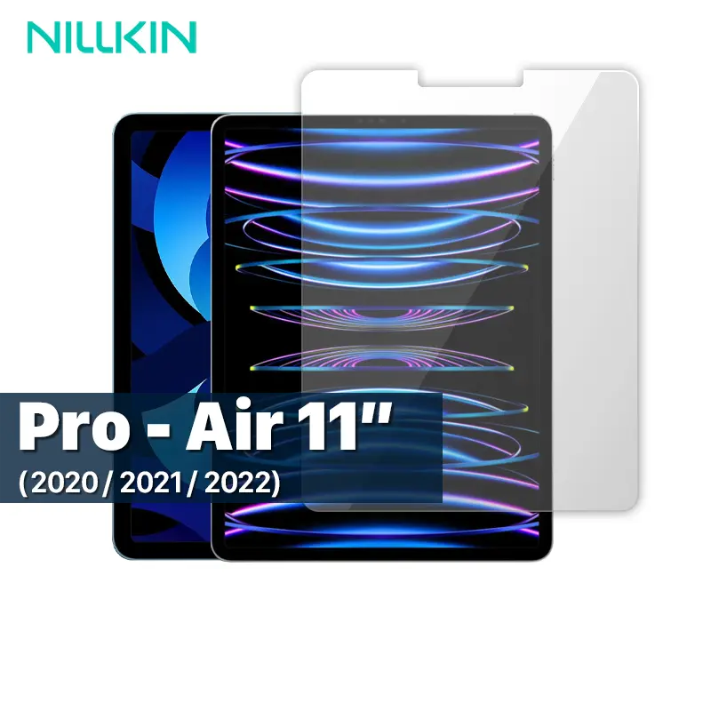 محافظ صفحه نمایش شفاف نیلکین مدل +Amazing H مناسب برای iPad Pro 11 (2020/2021/2022), iPad Air 10.9 (2020/2022) — تصویر ۲