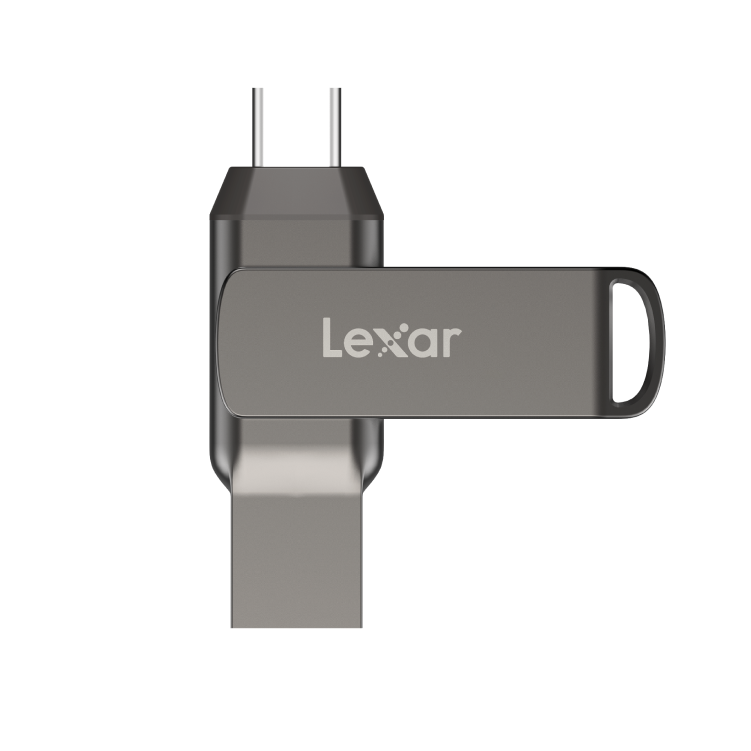 فلش مموری 32 گیگابایت Lexar مدل JumpDrive Dual Drive D400 رابط USB 3.2 Gen 1 Type-C