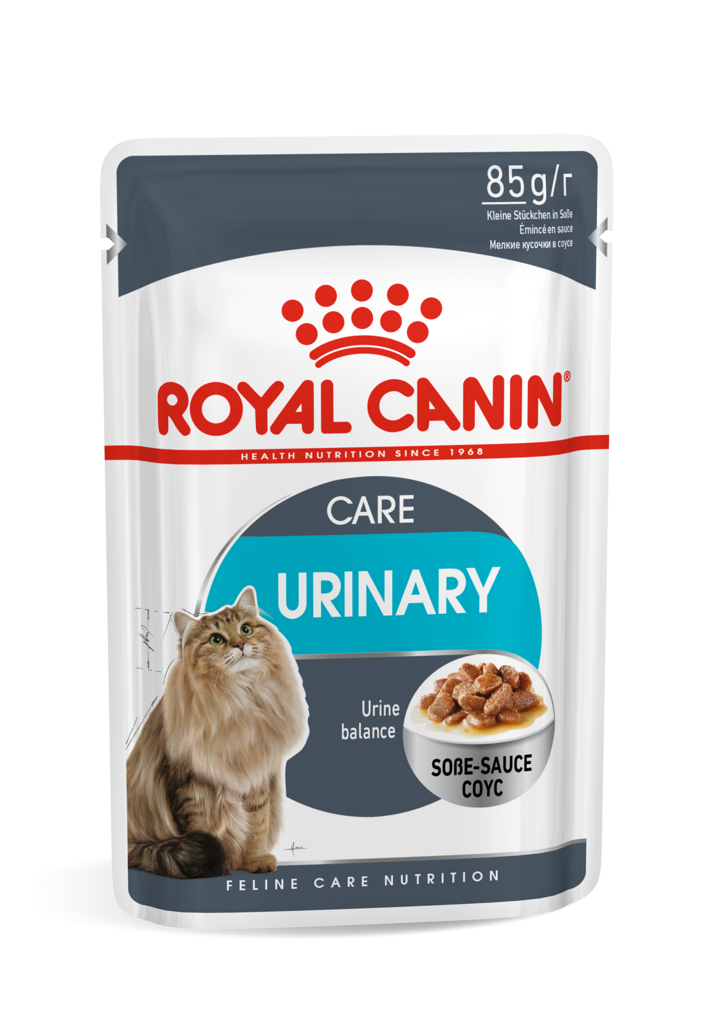 پوچ گربه رویال کنین یورینری کر 85 گرمی / Royal canin cat urinary care pouch 85gr