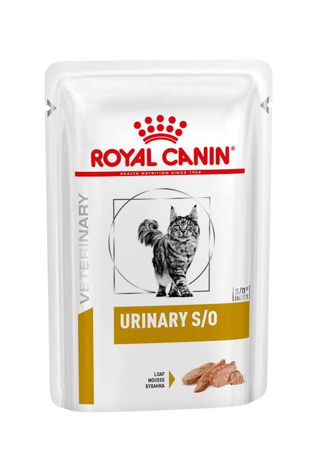 پوچ گربه یورینری اس او رویال کنین مدل گروی 85 گرم ا Royal Canin Urinary S/O Wet 85gr