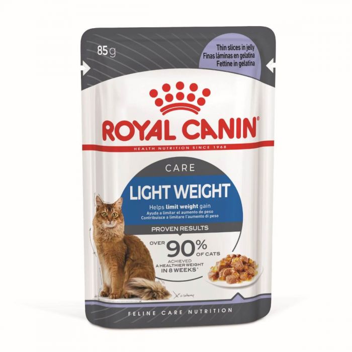 پوچ گربه لایت ویت رویال کنین 85 گرم (مناسب کاهش وزن) ا Royal Canin Light Weight Gravy 85g