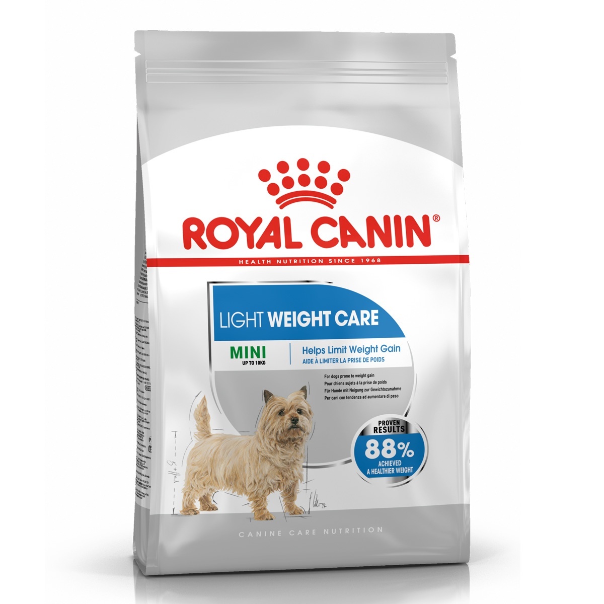 غذای خشک سگ مینی لایت ویت رویال کنین مدل Mini Light Weight Care وزن ۳ کیلوگرم ا Royal Canin Mini Light Weight Care Dry