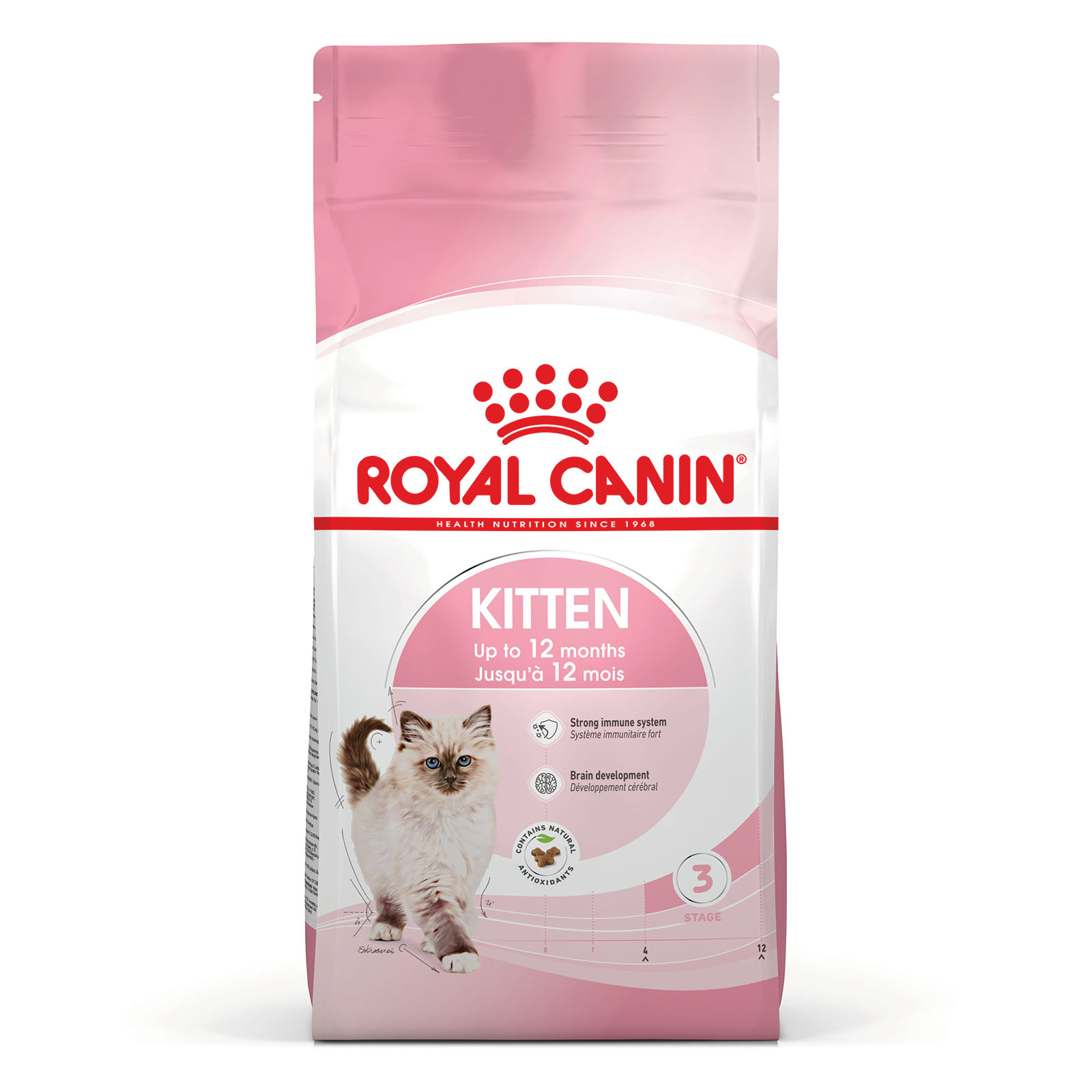 غذای خشک بچه گربه کیتن رویال کنین 4 کیلوگرم | Royal Canin Kitten Dry Food 4kg