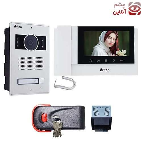مجموعه آیفون تصویری 1 واحدی برایتون-یوتاب مدل 7020-2001 — تصویر ۲
