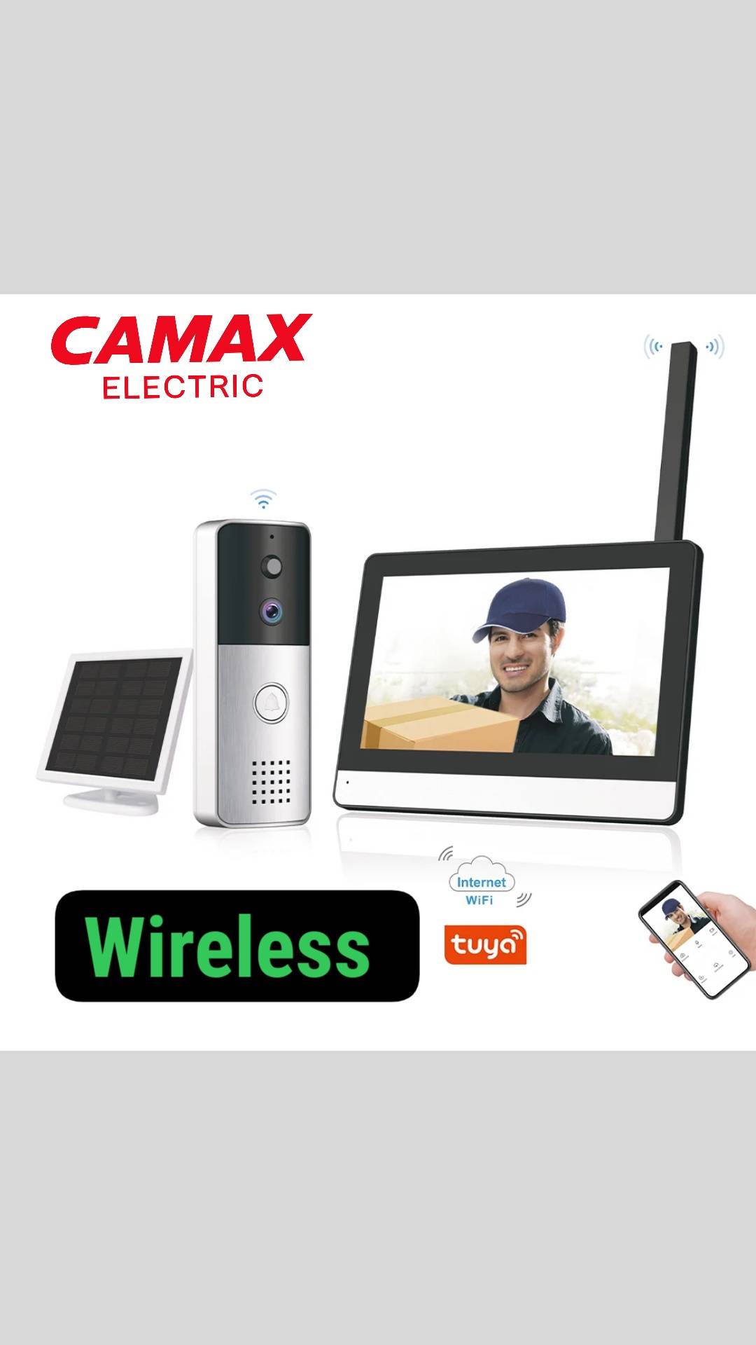 آیفون تصویری بیسیم با بورد300 متری