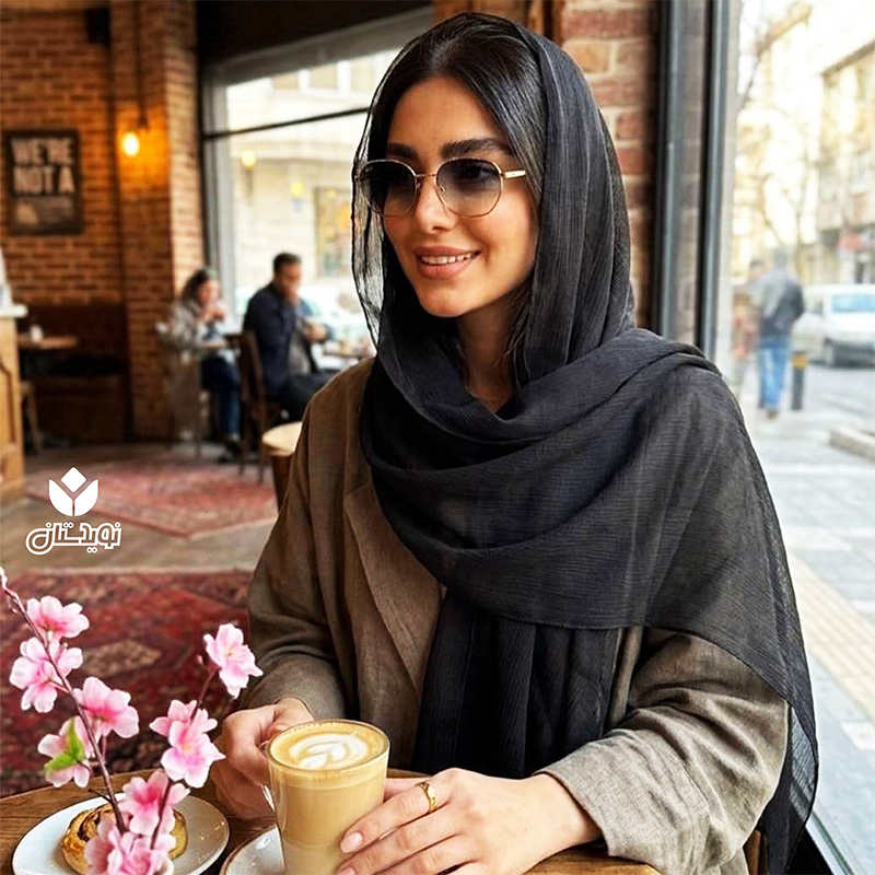 شال حریر کروشه کبریتی کد 33549 — تصویر ۳