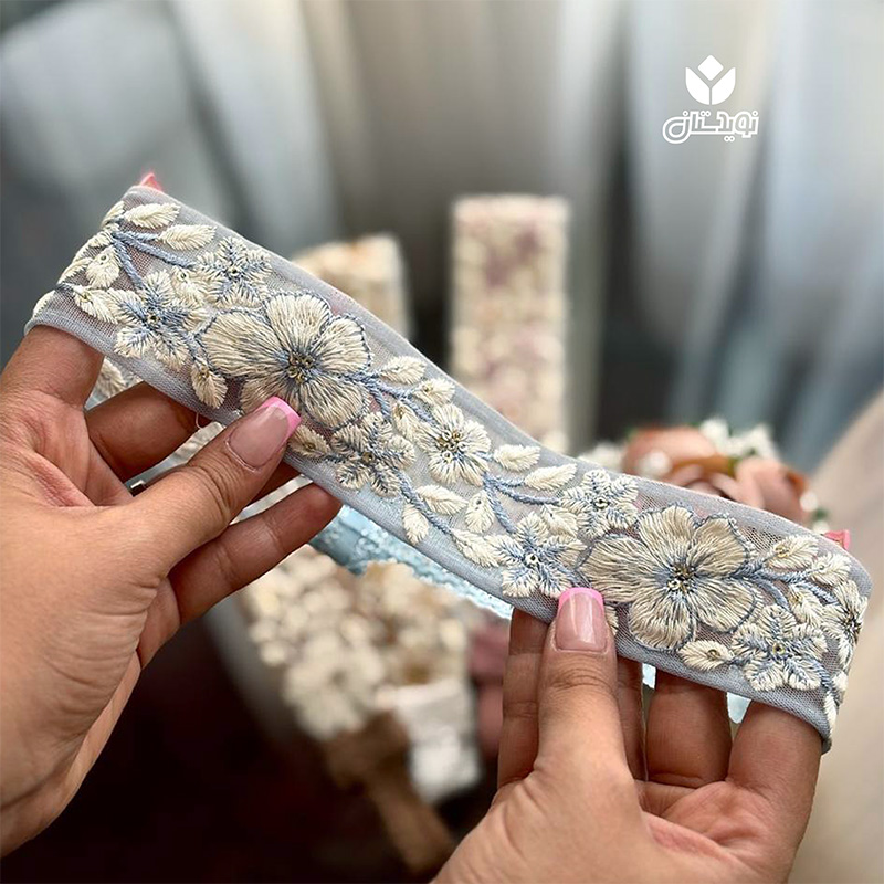 هدبند سوزن دوزی کد 33556 — تصویر ۷