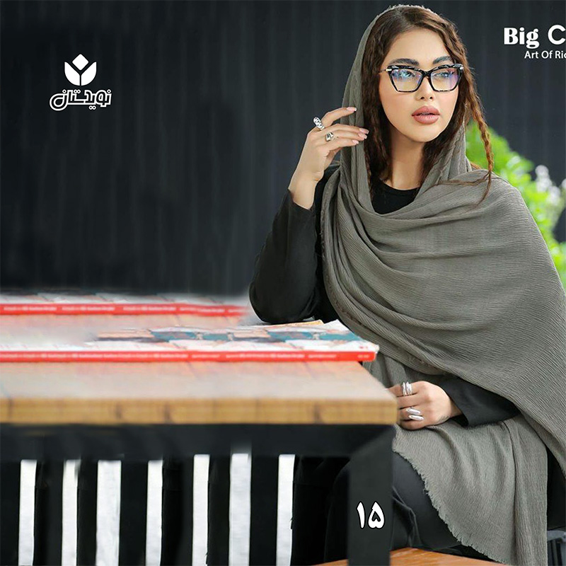 شال پليسه رنگبندی کد 33445 — تصویر ۵