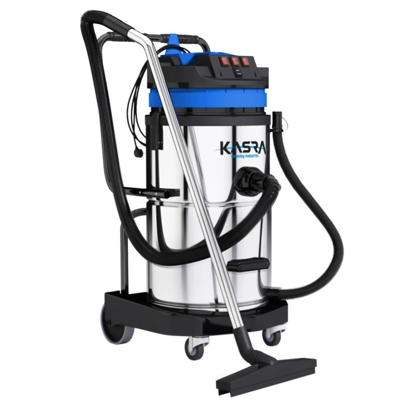 جاروبرقی صنعتی کسری سه موتوره اتوماتیک 80 لیتری مدل Panda