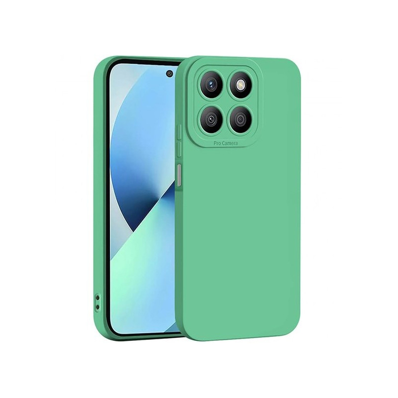 کاور سیلیکونی دارای محافظ لنز مناسب برای گوشی موبایل Honor X6b