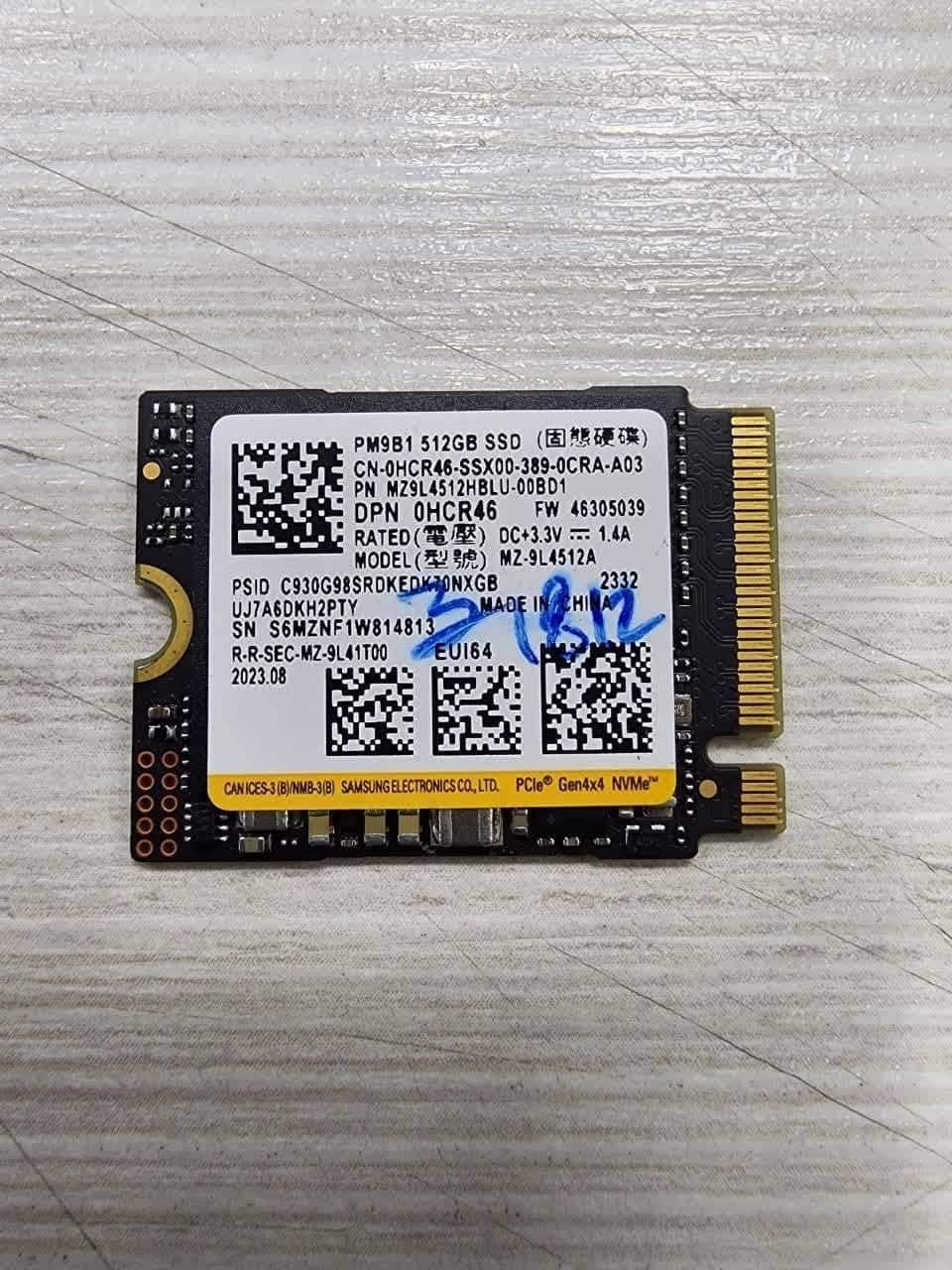 هارد سرفیس سامسونگ 2230 Samsung PM9B1