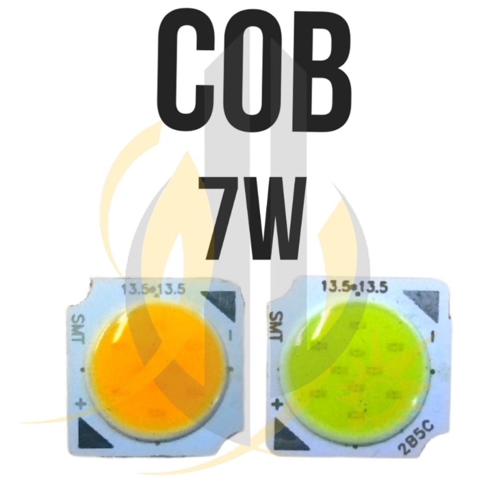 چیپ 7 وات 14*14 میلی‌متر COB 7w 300mA — تصویر ۲