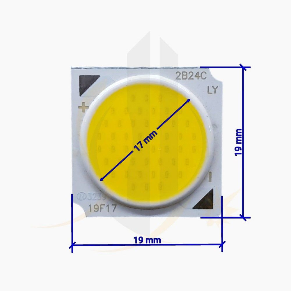 چیپ 24 وات 19*19 میلی‌متر COB 24w 300mA — تصویر ۳