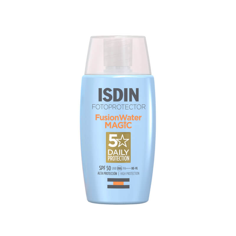 ضد آفتاب ایزدین فیوژن واتر مدل مجیک (Isdin Fusion Water Magic)
