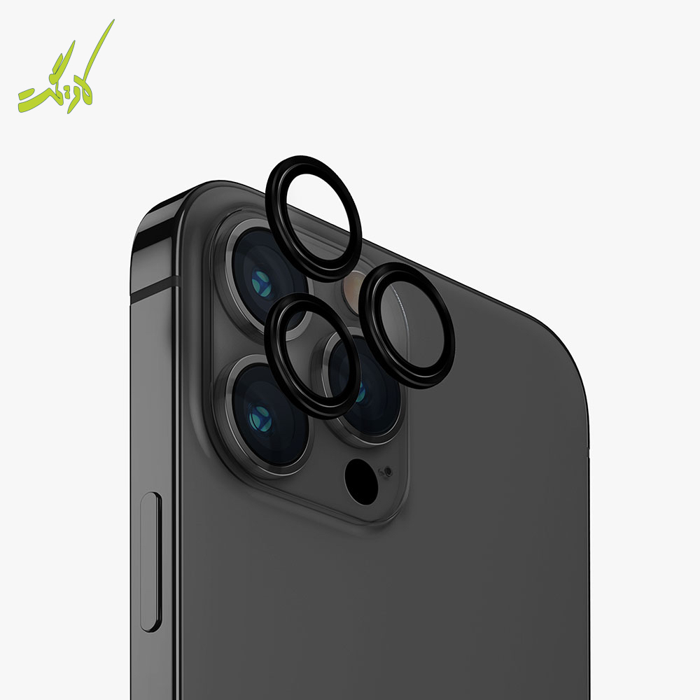 محافظ لنز دوربین آیفون ۱۵ پرو مکس یونیک Uniq Optix Lens Protector — تصویر ۳