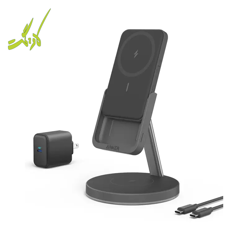 استند و پاوربانک وایرلس انکر Anker 633 MagGo B25A72