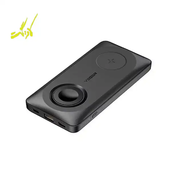 پاور بانک وایرلس برند وگر مدل VEGER MagMulti Wireless Power Bank — تصویر ۴