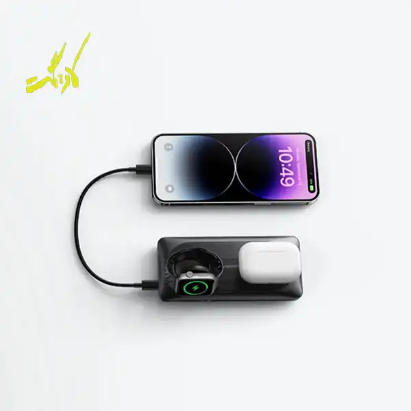 پاور بانک وایرلس برند وگر مدل VEGER MagMulti Wireless Power Bank — تصویر ۶
